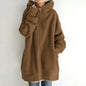 New Stylish Streetwear Long Fleece - lined Hoodie With A Zipper And Hood - HotDealsEU