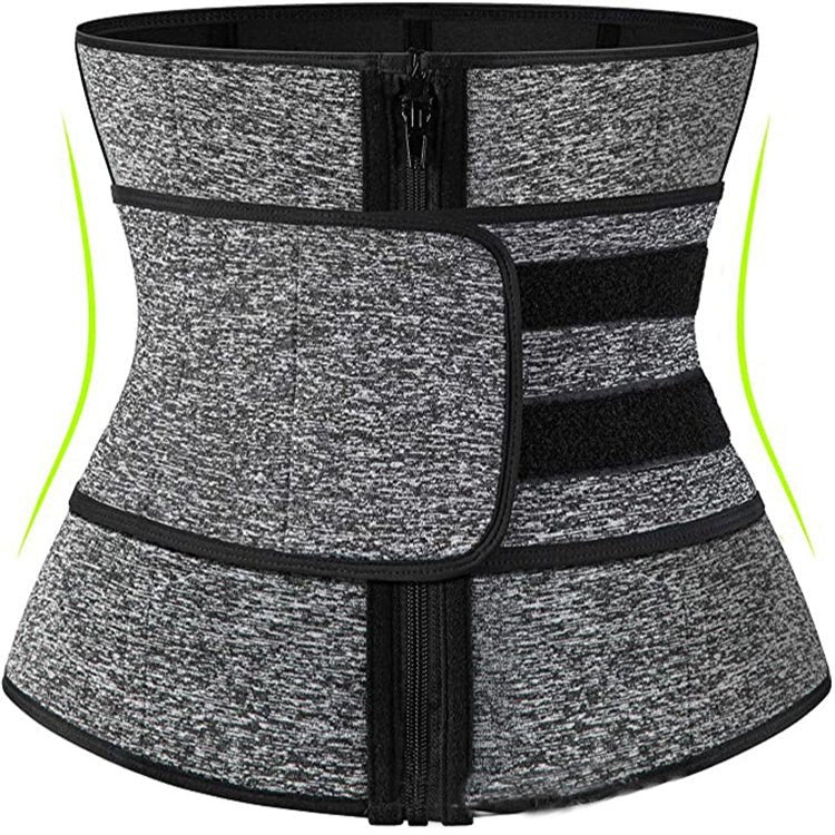 Tummy Sweat Shapewear Bodysuits Women Waist Trainer Slimming 2-3 Belts Workout Shaper Corset - HotDealsEU