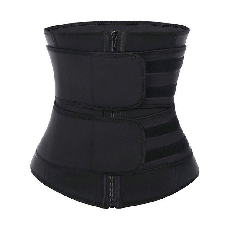 Tummy Sweat Shapewear Bodysuits Women Waist Trainer Slimming 2-3 Belts Workout Shaper Corset - HotDealsEU