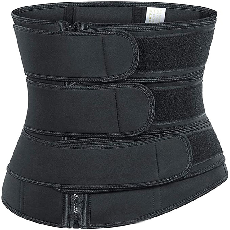 Tummy Sweat Shapewear Bodysuits Women Waist Trainer Slimming 2-3 Belts Workout Shaper Corset - HotDealsEU