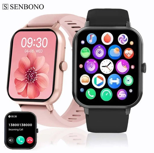 ZL54CJ Bluetooth Smartwatch for Men & Women – Fitness & Health Tracker - HotDealsEU